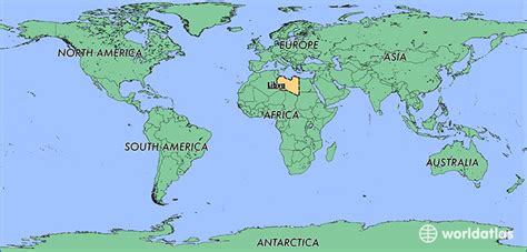 Where Is Libya Where Is Libya Located In The World Libya Map