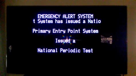 third national emergency alert system test september 27 2017 2 20 pm dish fxnws youtube