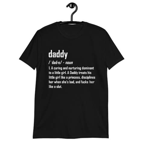 Daddy Dom Definition Ddlg Shirt Daddy Domme T Bdsm Etsy