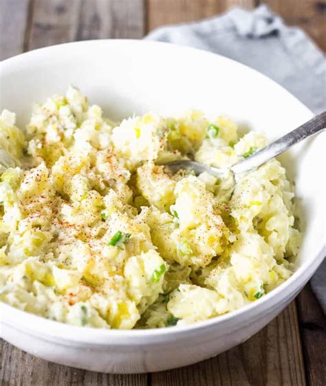 Vegan Potato Salad Healthier Steps