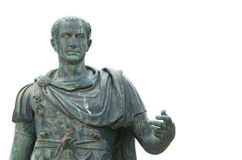 48956404 Bronze Statue Near The Roman Forum Emperor Julius Caesar
