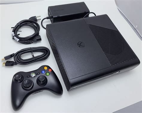 Microsoft Xbox 360 E System Black Video Game Console 250gb Wireless Bundle 360e Ideal Ijl