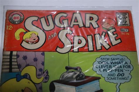 Sugar And Spike 73 1967 Comic Book Dc Comics Comic Books Silver