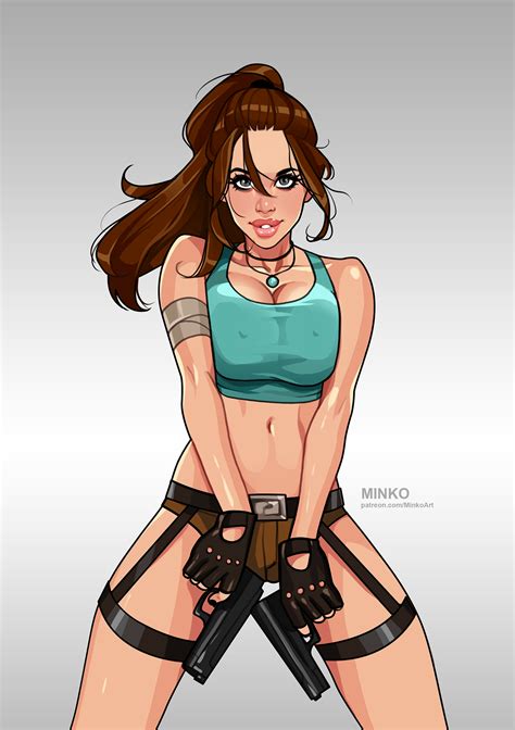 Lara Croft Tomb Raider Drawn By Olena Minko Danbooru