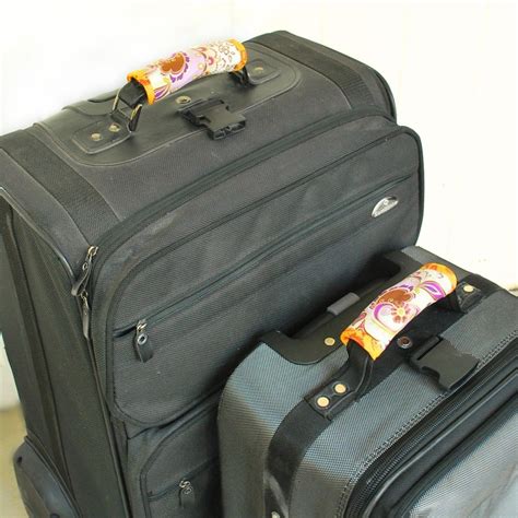 Diy Luggage Handle Wraps Happy Crafting Diy Luggage Luggage Tags