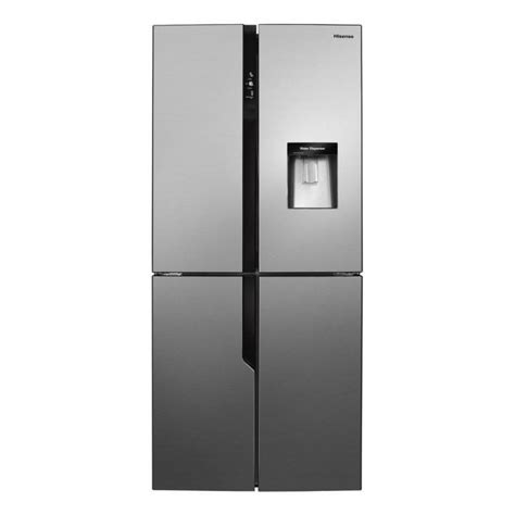 Hisense Rq560n4wc1 American Style Fridge Freezer In Stainless Steel Effect