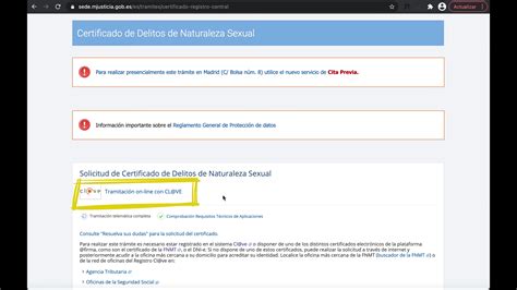 Certificado Delitos Sexuales Con Sistema Clave Y Pin Tu Certificado