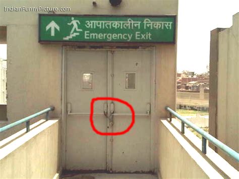 Funny Emergency Exits Door Unseen Pictures