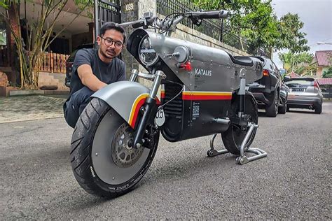 Katalis Ev500 A Stunning Custom Electric Motorcycle That