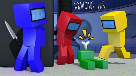 5 Best Among Us Themed Minecraft Skins