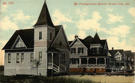 The Presbyterian Church Ocean City Md Postcard