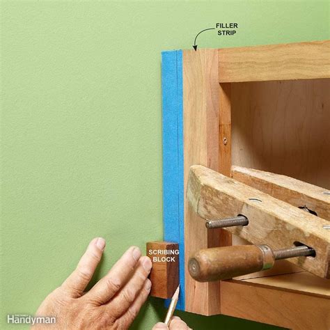 How to prepare for a wall cabinet fitting. How to Install Cabinets Like a Pro — The Family Handyman