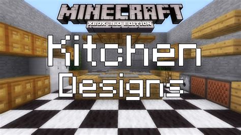 Maybe you would like to learn more about one of these? Minecraft Xbox 360 - Simple Kitchen Designs - YouTube