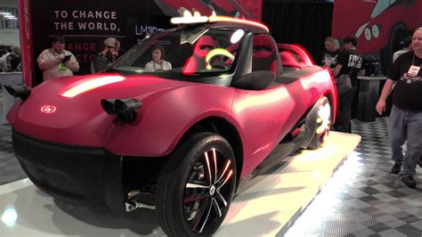 Local Motors Introduces Worlds First 3d Printed Car Youtube