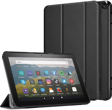 Fintie Slim Case For All New Kindle Fire Hd 8 Tablet And Fire Hd 8 Plus