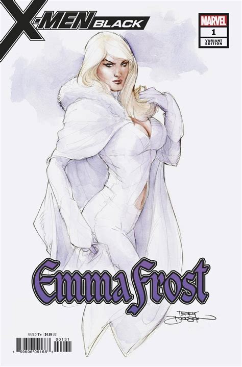 X Men Black Emma Frost 1 Dodson Variant Cover