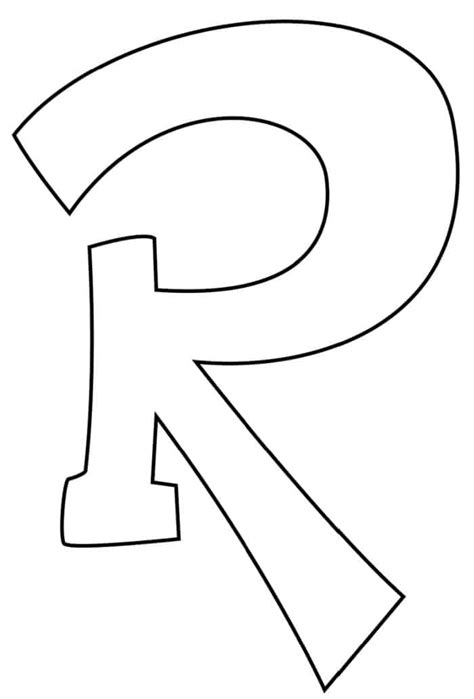 Graffiti Bubble Letter R Printable Freebie Finding Mom