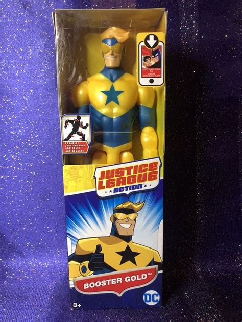 Mattel Dc Justice League Booster Gold 12 Action Figure Brand New In