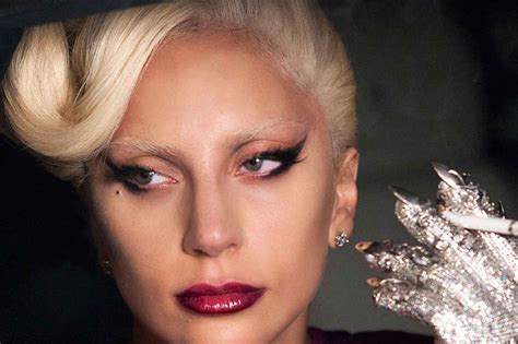 Lady Gaga Debuts On American Horror Story Casual Gets Brainy About