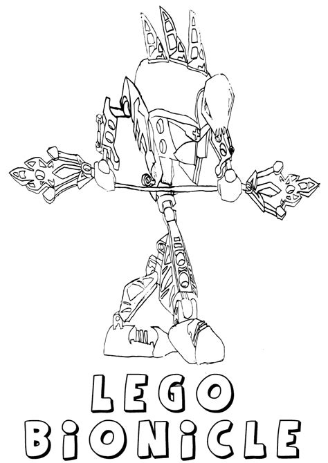 They are the kind of toy that will last forever. LEGO Bionicle coloring pages | Coloring pages to download ...