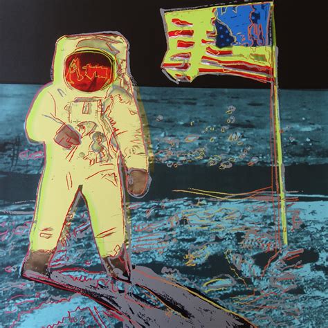 Andy Warhol Moonwalk Yellow 1987 Screen Print