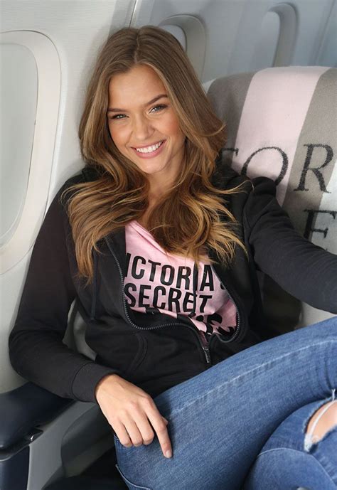 Josephine Skriver On The Angels Flight To Paris For The 2016 Victoria S Secr