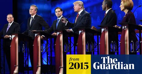 Republican Candidates Attack Media Over Tough Debate Questions Us