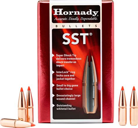 Hornady 30 Caliber Bullets 308 125 Grains Sst Per 100 3019 91216