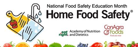 Dietitian News Celebrate National Food Safety Education Month With