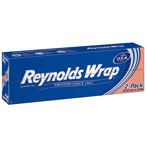 Reynolds Wrap 12 Aluminum Foil Pack Of 2 250sqft Ea