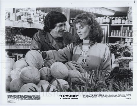 tim matheson and kate capshaw stars in a little sex 1982 vintage promo photo print historic images