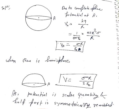 A Uniformly Charged Thin Spherical Shell Of Radius R Carries Uniform