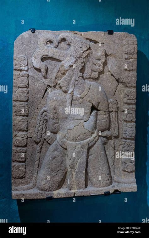 Mayan Art Palenque Museum Chiapas Banque De Photographies Et Dimages à