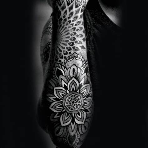 70 Mandala Tattoo Designs For Men Symbolic Ink Ideas Mandala Tattoo