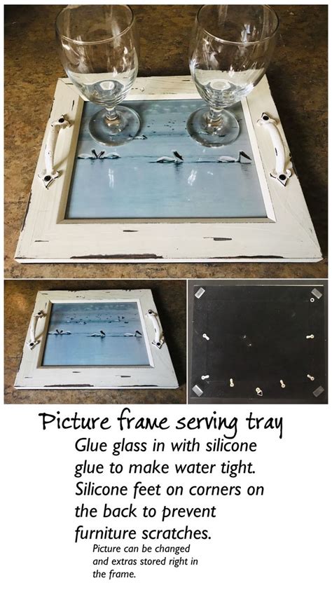 Picture Frame Serving Tray 8x10 Picture Frame Serving Trays Diy