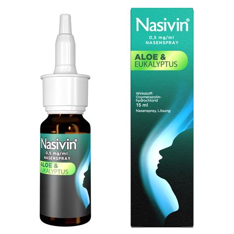 Nasivin® Aloe And Eukalyptus 15 Ml Shop Apothekeat