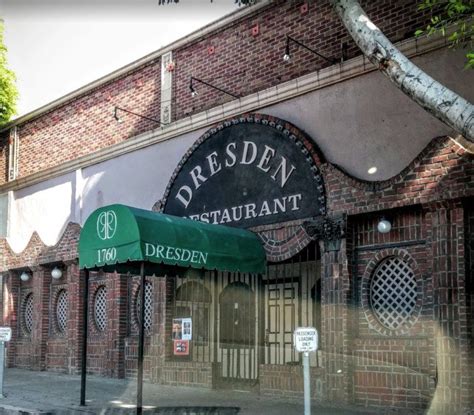 Many people die in a hospital or nursing home. 1. The Dresden | California, Southern california, Restaurant