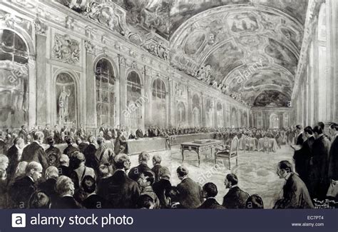 Treaty Of Versailles Is Finalised By Delegates To The