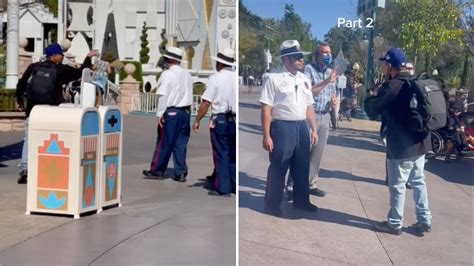 Videos Guest Yells At Security Cast Members At Disneyland Park Wdw