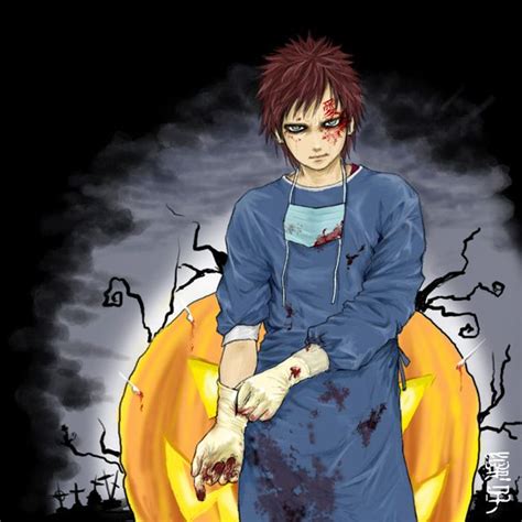 These Halloween Fanarts I Cant 00 Gaara Fanart By Fade To Black