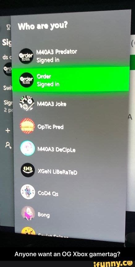 Xbox Gamertags Funny