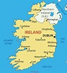 Map of Ireland Geography City | Ireland Map | Geography | Political | City
