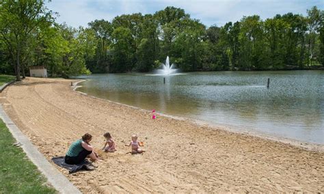 Wallace Lake Is One Of The Best Swimming Beaches Near Cleveland