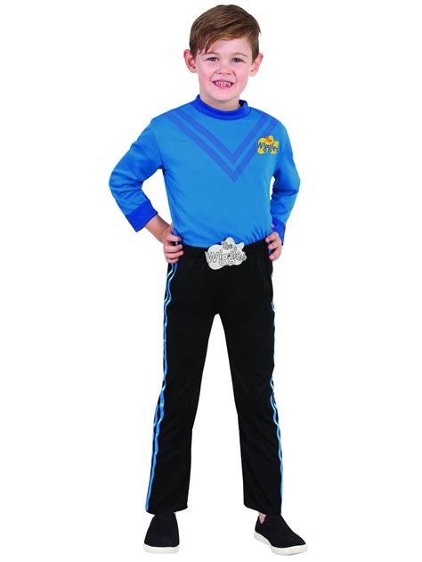 Blue Wiggle The Wiggles Anthony Deluxe Book Week Dress Up Boys Costume