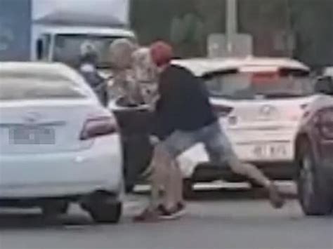 Gold Coast Road Rage Incident Filmed By Motorists Herald Sun