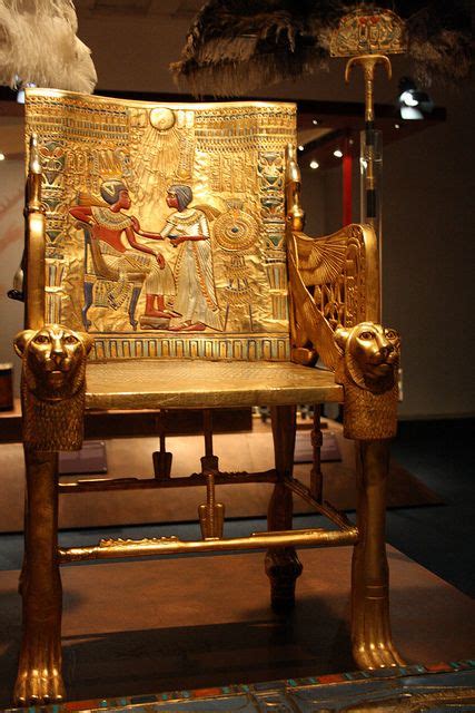 Tutankamon Throne Flickr Photo Sharing Egyptian History
