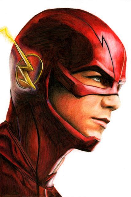 Barry Allen Flash Drawing Easy