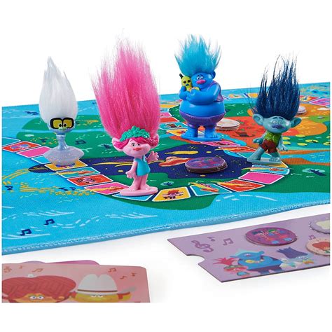 Trolls World Tour Cooperative Strategy Board Game For Families And Kids