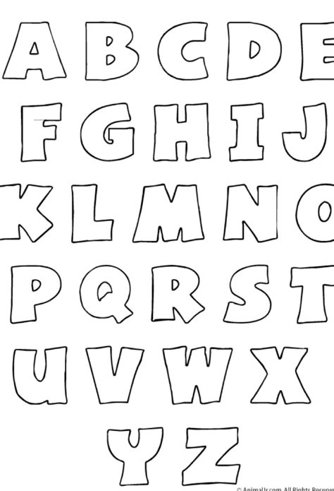 Moldes De Letras Para Imprimir El Alfabeto Completo Porn Sex Picture