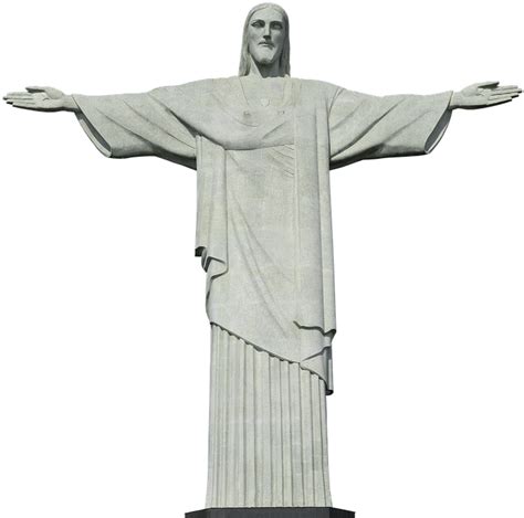 Christ Statue Rio Brazil Rio De Janeiro Landmark Christ The Redeemer Free Transparent